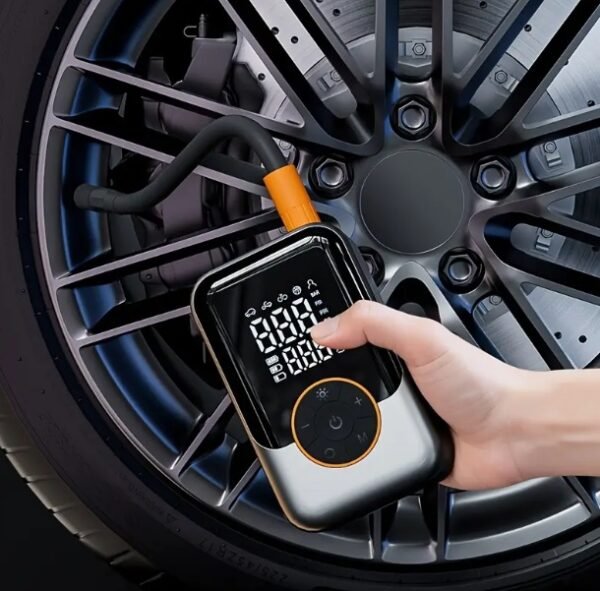 Portable Mini Wireless Tire Inflator with Digital Pressure - Image 3
