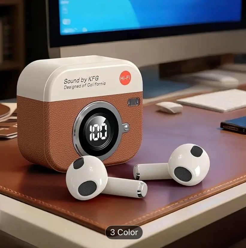 TWS In-Ear Smart Wireless Earbuds Camera Edition